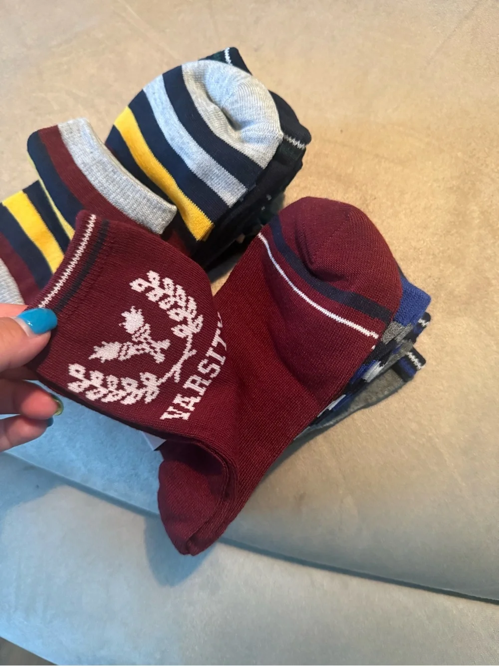 Brand new the children’s place boys 6 pack crew socks